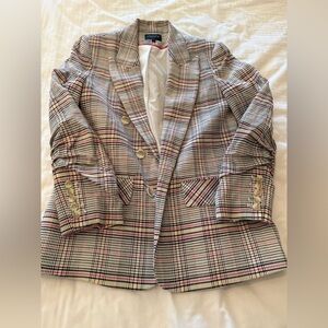 1. State Multicolor Plaid Blazer